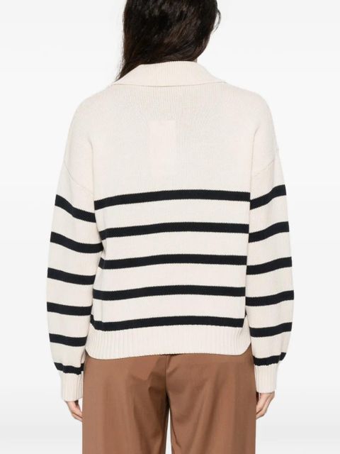 Weekend Max Mara long-sleeve striped sweater - Neutrals