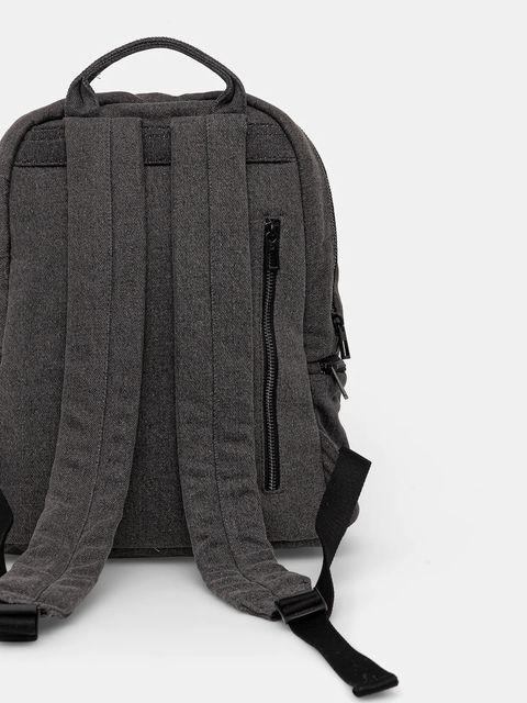 Desigual plecak MICKEY STU damski kolor szary mały z aplikacją 25WAKD04 - zdjęcie produktu nr 2