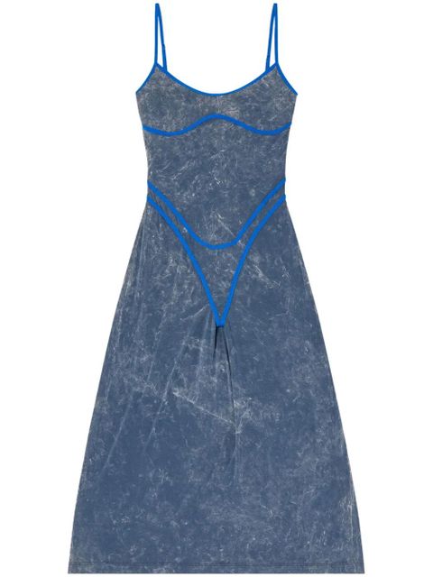 Diesel D-Wow midi dress - Blue - zdjęcie produktu nr 1