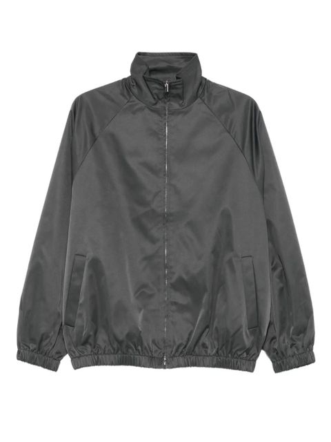 The Frankie Shop zip-front raglan-sleeve jacket - Grey - zdjęcie produktu nr 1