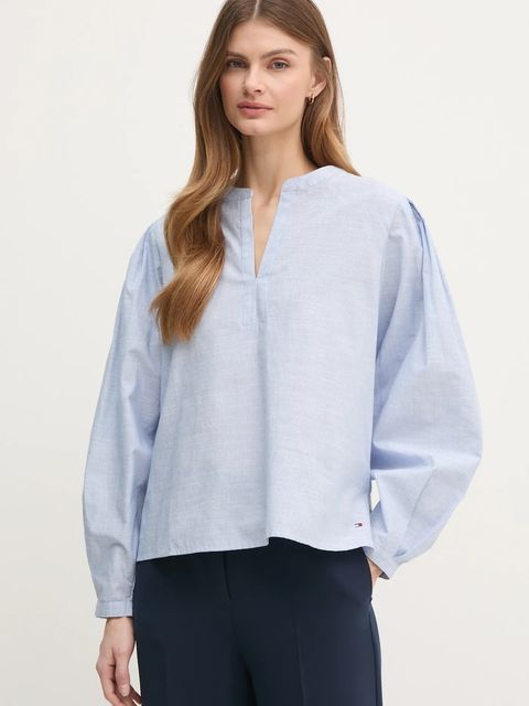 Tommy Hilfiger bluzka bawełniana - zdjęcie produktu nr 1