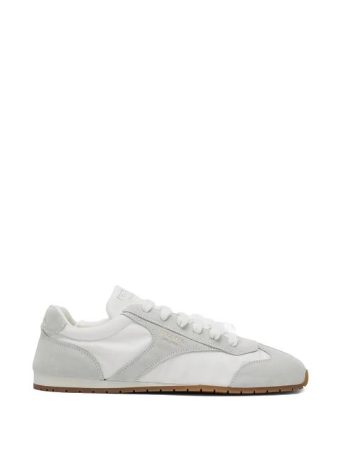 Prada suede-panel sneakers - White - zdjęcie produktu nr 1