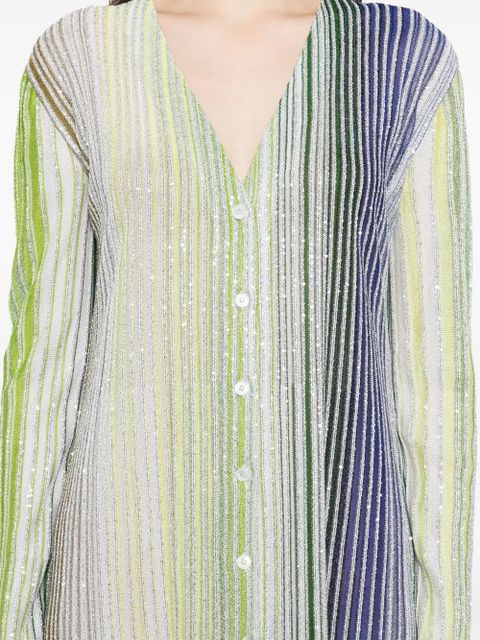 Missoni long cardigan dress - Green - zdjęcie produktu nr 2