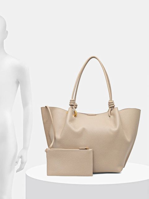 Coccinelle torebka skórzana FINN kolor beżowy E1 U07 11 01 01