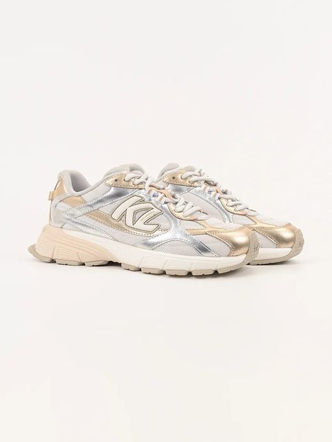 Karl Lagerfeld sneakersy ORION damskie kolor srebrny KL65525