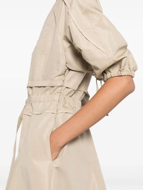 3.1 Phillip Lim gathered detailing dress - Neutrals