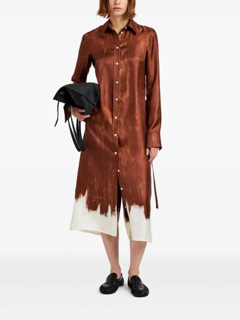 Proenza Schouler Amaya dress - Brown