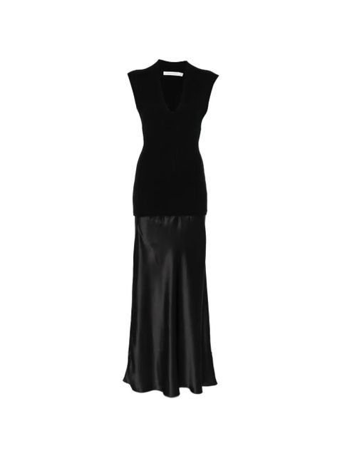 Christopher Esber V-neck sleeveless dress - Black - zdjęcie produktu nr 1