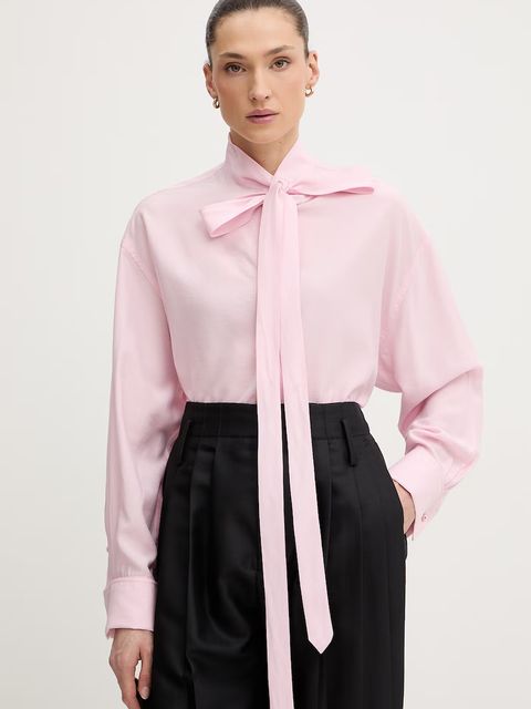 Kenzo koszula damska z domieszką jedwabiu - zdjęcie produktu nr 1