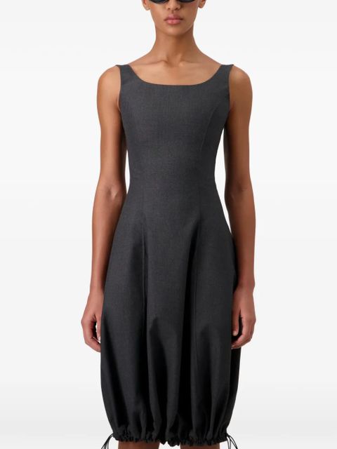 Coperni tailored balloon dress - Grey