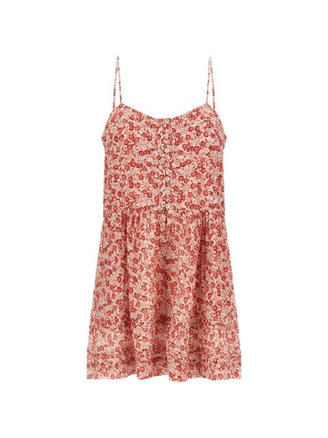 MARANT ÉTOILE Vickie floral lace jumpsuit - Red - zdjęcie produktu nr 1