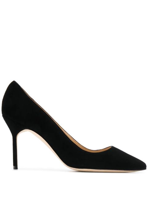 Manolo Blahnik BB 90mm pointed pumps - Black - zdjęcie produktu nr 1