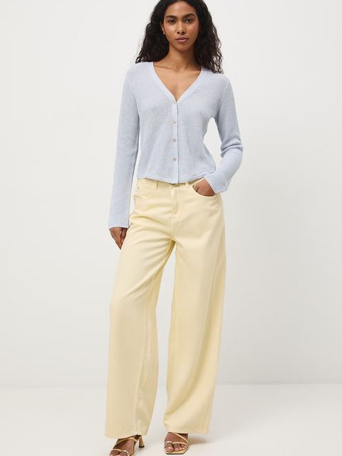 Medicine kardigan damski lniany - zdjęcie produktu nr 1