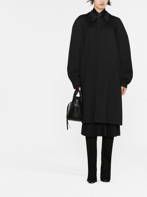Maison Margiela single-breasted coat - Black