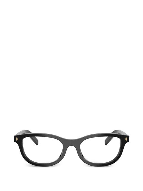 Prada Eyewear round-frame glasses - Black - zdjęcie produktu nr 1