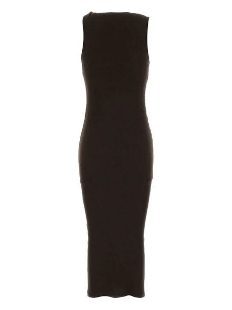 JW Anderson anchor-embellished twisted-strap dress - Black - zdjęcie produktu nr 2