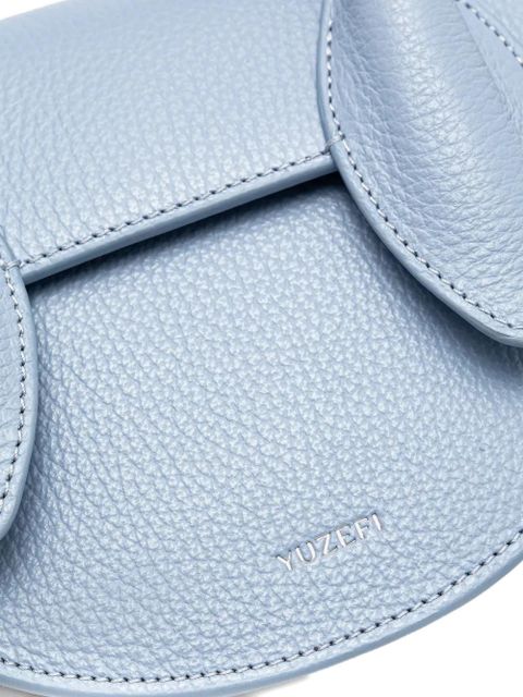 Yuzefi Pretzel knotted tote bag - Blue