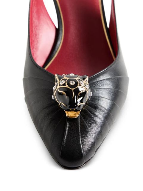 Valentino Garavani 55mm Panthea pleated pumps - Black