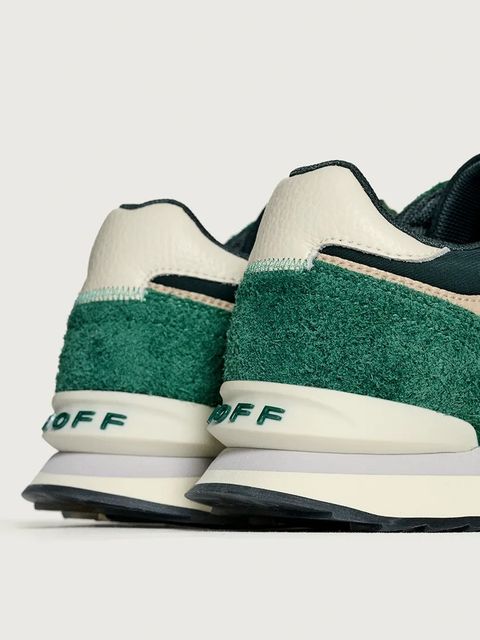 Hoff sneakersy CITY ANWERP WOMAN damskie kolor zielony 22502028