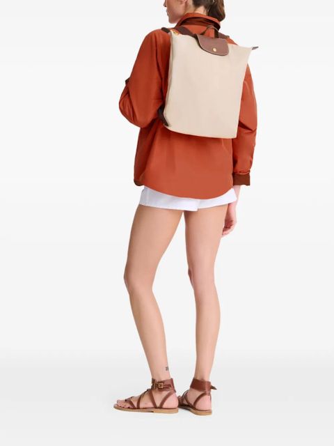 Longchamp medium Le Pliage backpack - Neutrals
