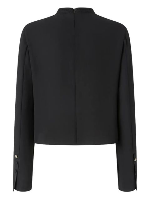 PINKO Bucatini long-slevee blouse - Black - zdjęcie produktu nr 2