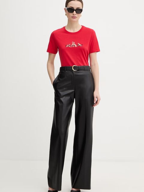 Trussardi t-shirt bawełniany - zdjęcie produktu nr 1