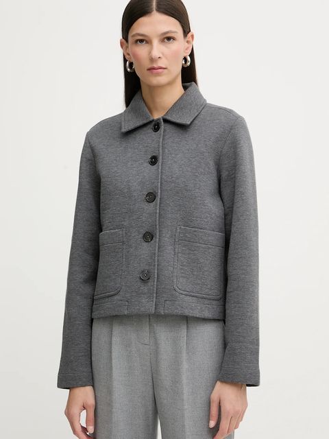 Marc O'Polo kurtka kolor szary przejściowa M00301758021 - zdjęcie produktu nr 1