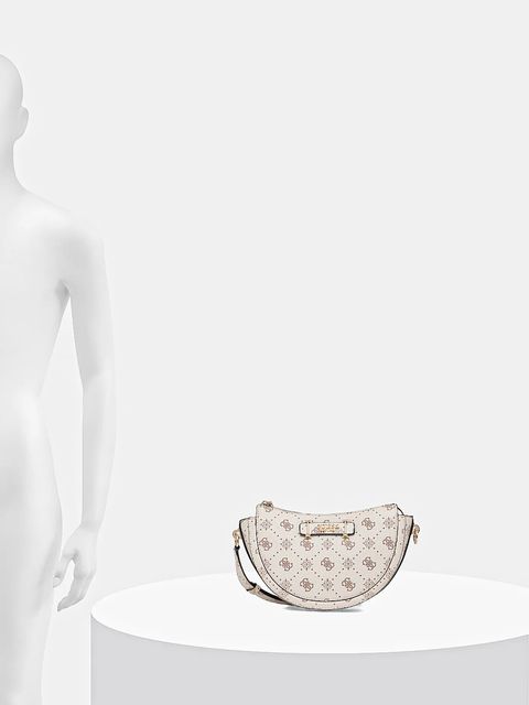 Guess torebka SILIA kolor beżowy HWGP98 90180