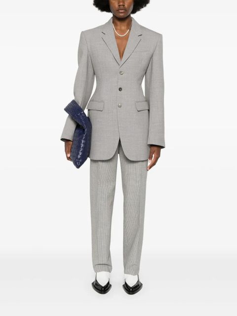 Jil Sander checked tailored trousers - Grey - zdjęcie produktu nr 2