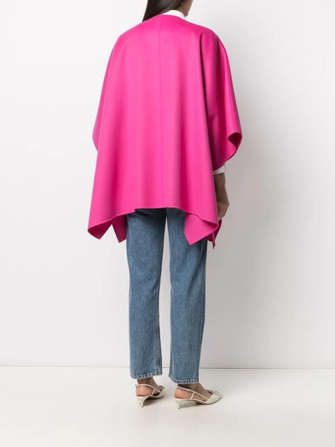 Valentino Garavani draped button cape - Pink