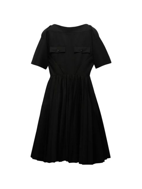 Prada gabardine dress - Black