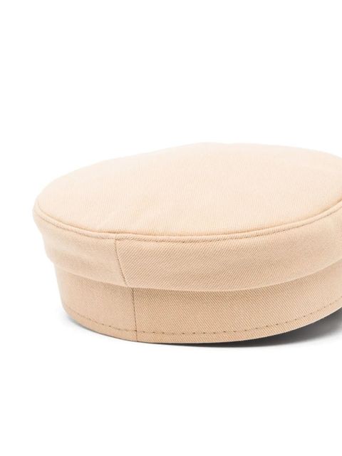 Ruslan Baginskiy logo-appliqué baker boy hat - Neutrals