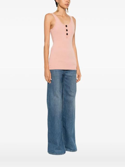 Chloé button T-shirt - Pink