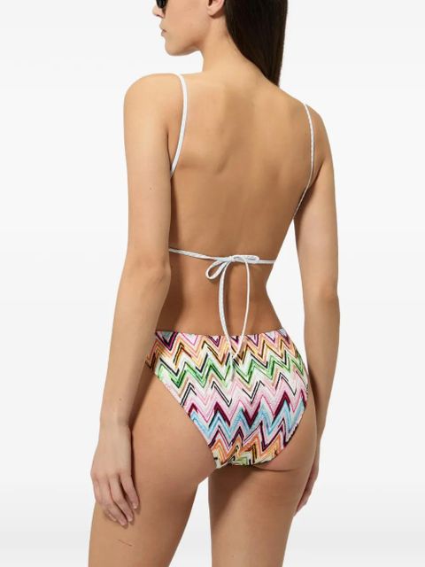 Missoni zigzag swimsuit - Neutrals