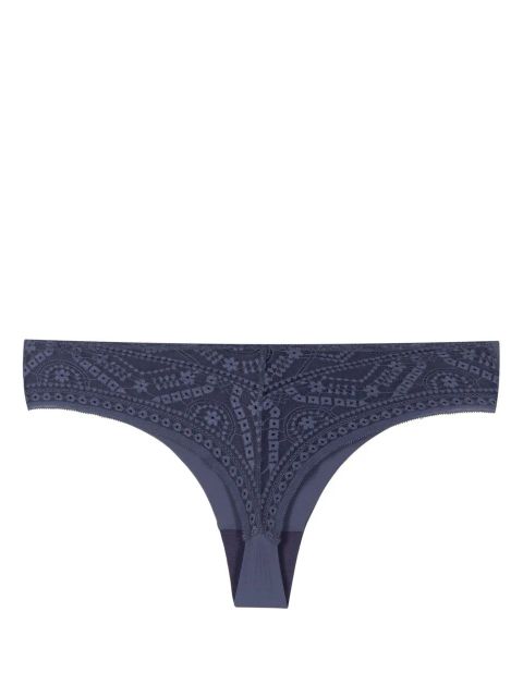 ERES Jardin tanga thong - Blue