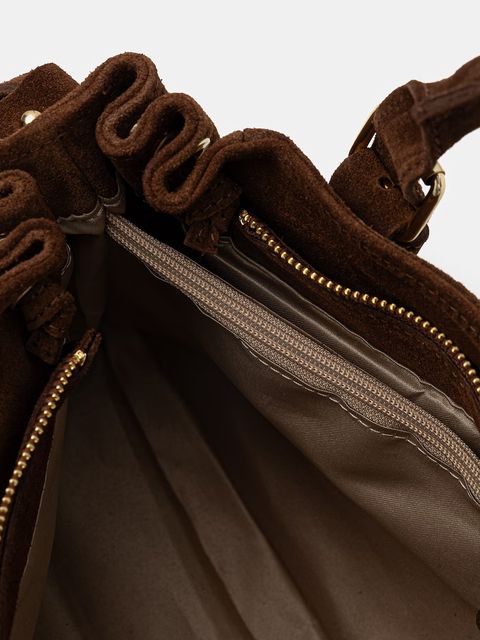 Answear.LAB torebka zamszowa