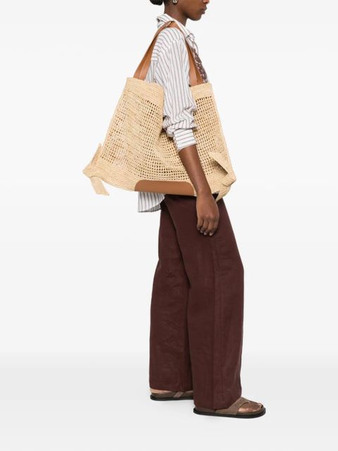 Hereu Cador woven tie tote bag - Neutrals - zdjęcie produktu nr 2