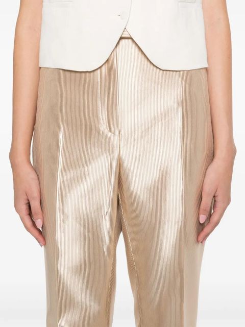 TOM FORD ribbed trousers - Neutrals