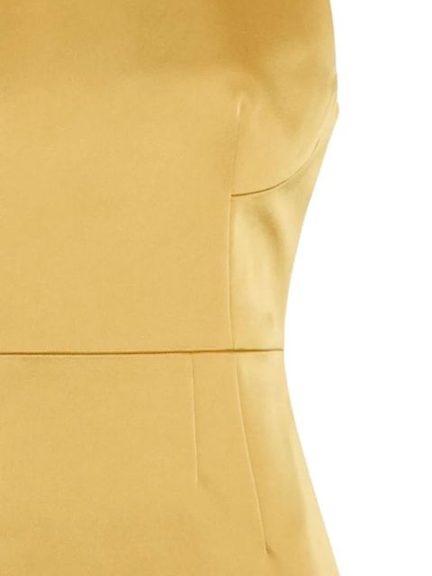 STAUD panelled sleeveless dress - Yellow - zdjęcie produktu nr 2