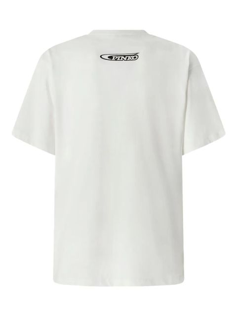 PINKO heart-graphic T-shirt - White - zdjęcie produktu nr 2