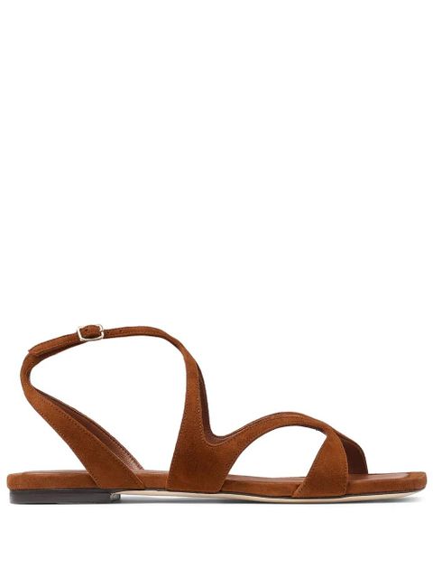 Jimmy Choo Ayla flat sandals - Brown - zdjęcie produktu nr 1