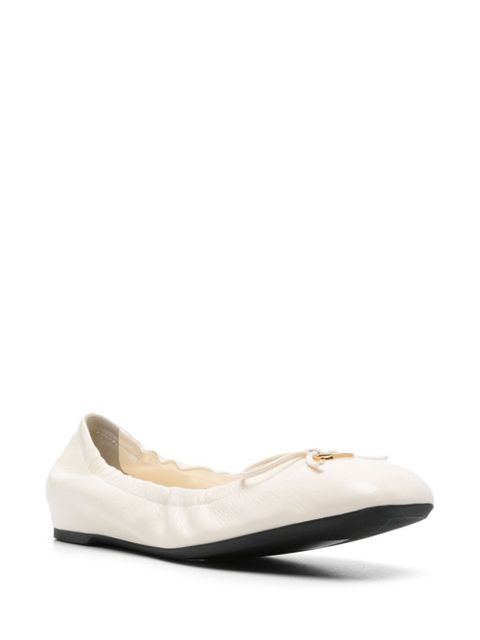 Valentino Garavani VLogo Signature ballet flats - White