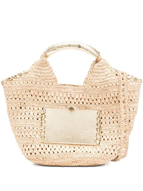 Ba&Sh Ara crochet tote bag - Neutrals - zdjęcie produktu nr 1
