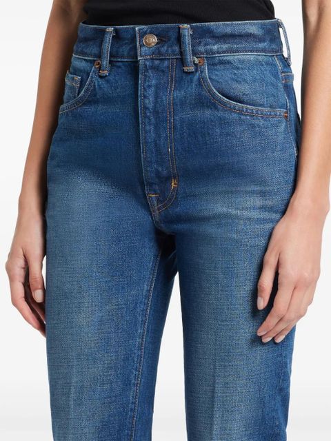 TOM FORD stonewashed flared jeans - Blue