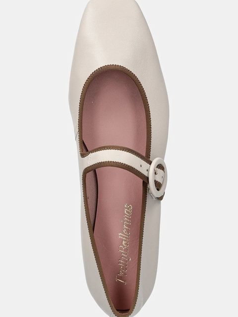 Pretty Ballerinas baleriny skórzane Camille