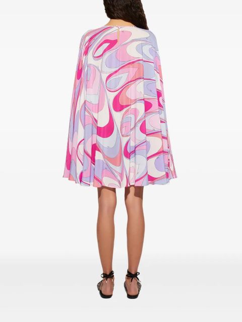 PUCCI onde-print silk kaftan - Pink
