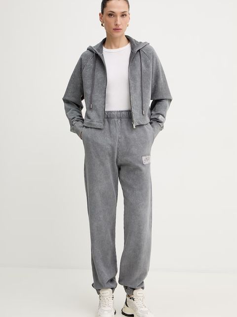 Pinko spodnie dresowe bawełniane - zdjęcie produktu nr 1