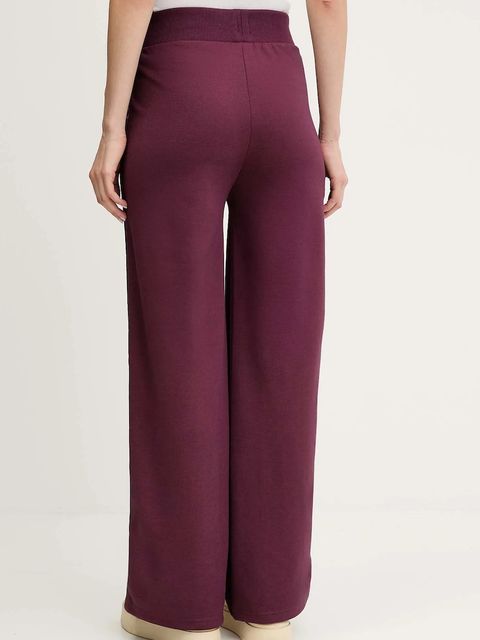 BOSS spodnie lounge damskie kolor różowy gładkie 50545655