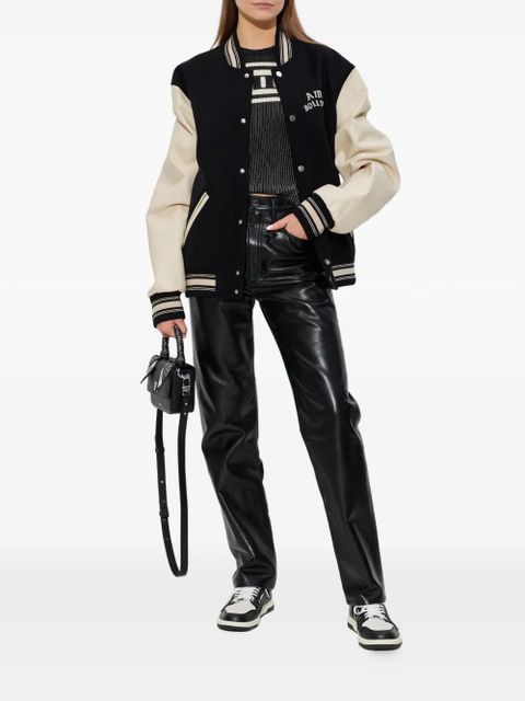 AMIRI logo-detail crew-neck T-shirt - Black