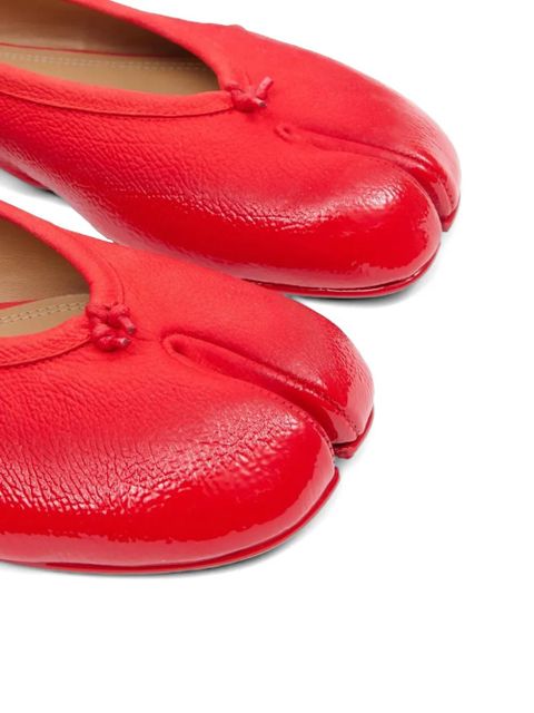 Maison Margiela Tabi ballet flats - Red